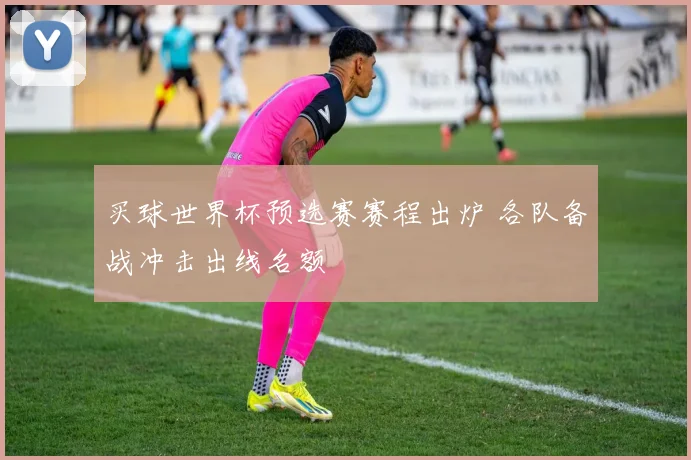 买球世界杯预选赛赛程出炉 各队备战冲击出线名额